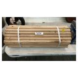 LOT OF HICKORY SPINDLES
