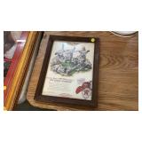 TEXACO FRAMED PRINT