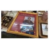 SAM DAVIS TENNESSEE CONFEDERACY HERO FRAMED PRINT