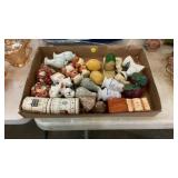 BOX OF SALT AND PEPPER SHAKERS