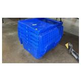 LOT OF FIVE FLIP TOP TOTES