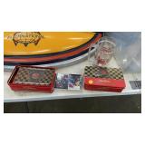 WINSTON CUP TINS, MATCHES, MUG, CAMEL PLAYING