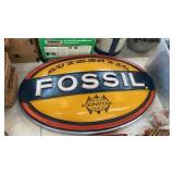 FOSSIL ADVERTISEMENT, 38x23"