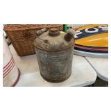 VINTAGE METAL OIL CAN