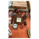 2 Hand drills , tape measure & tool belt