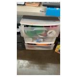3 Drawer organizer of containers