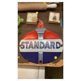 Standard metal sign