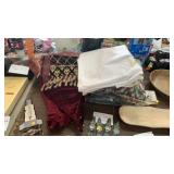 Blankets, tree skirts, etc