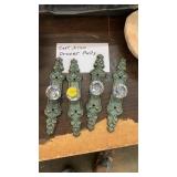Cast iron door pulls