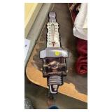Motorcycle Metal Thermometer