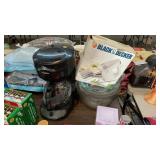 COFFEE MAKER, MIXER, BOWLS