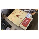 COORS ADVERTISING CLOCK