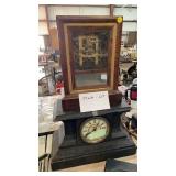 TWO VINTAGE CLOCKS