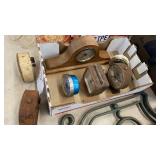 BOX OF VINTAGE CLOCKS