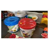 LOT OF BLOCK TOYS