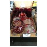 Ruby Red dishes