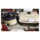 Electric frying pan and crock pot