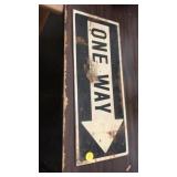 Metal sign