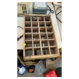 Wood coke crate