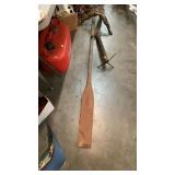 Boat anchor & paddle