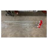 LOT OF FOUR REFLECTORS