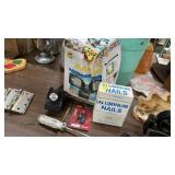 NAILS, SECURITY LIGHT, LOCK, ETC