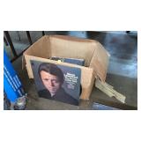 BOX OF RECORD ALBUMS