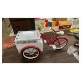 TOY FOOD BICYCLE CART