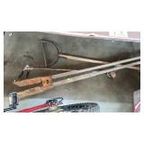 LOT OF YARD TOOLS