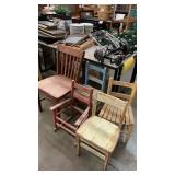 Kids chairs & wooden chair