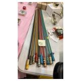 Vintage carnival canes