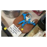 MICHAEL KORS SANDALS, SIZE 8