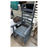 WOODEN ROCKING CHAIR