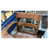 VINTAGE WOODEN SCHOOL DESK