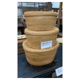 HANDMADE NESTING BASKETS
