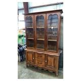 CHINA CABINET, 46x16x71? tall