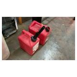 TWO GAS CANS