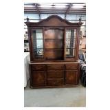 CHINA CABINET, 58x20x77?
