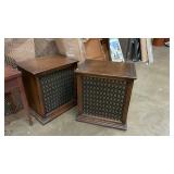 2 Vintage Speaker boxes,28x20x30 tall
