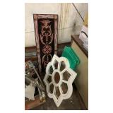 Mirror, wall decor & etc