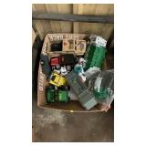 Box of toy cars