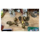 LOT OF BRASS DECOR