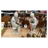 ORIENTAL MAN AND WOMAN DECOR