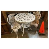 PATIO BISTRO TABLE AND CHAIRS