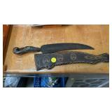 COLLECTOR KNIFE WITH SHEATH