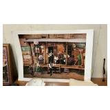 FILLING STATION BAND PRINT