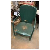 Metal outdoor chair