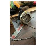 Circular saw & chainsaw arm