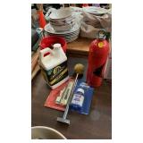 Cleaner degreaser, armourall, etc