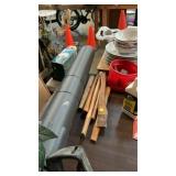 Wooden handles & hammer heads & blower part